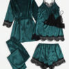 Noční set – tmavě zelená